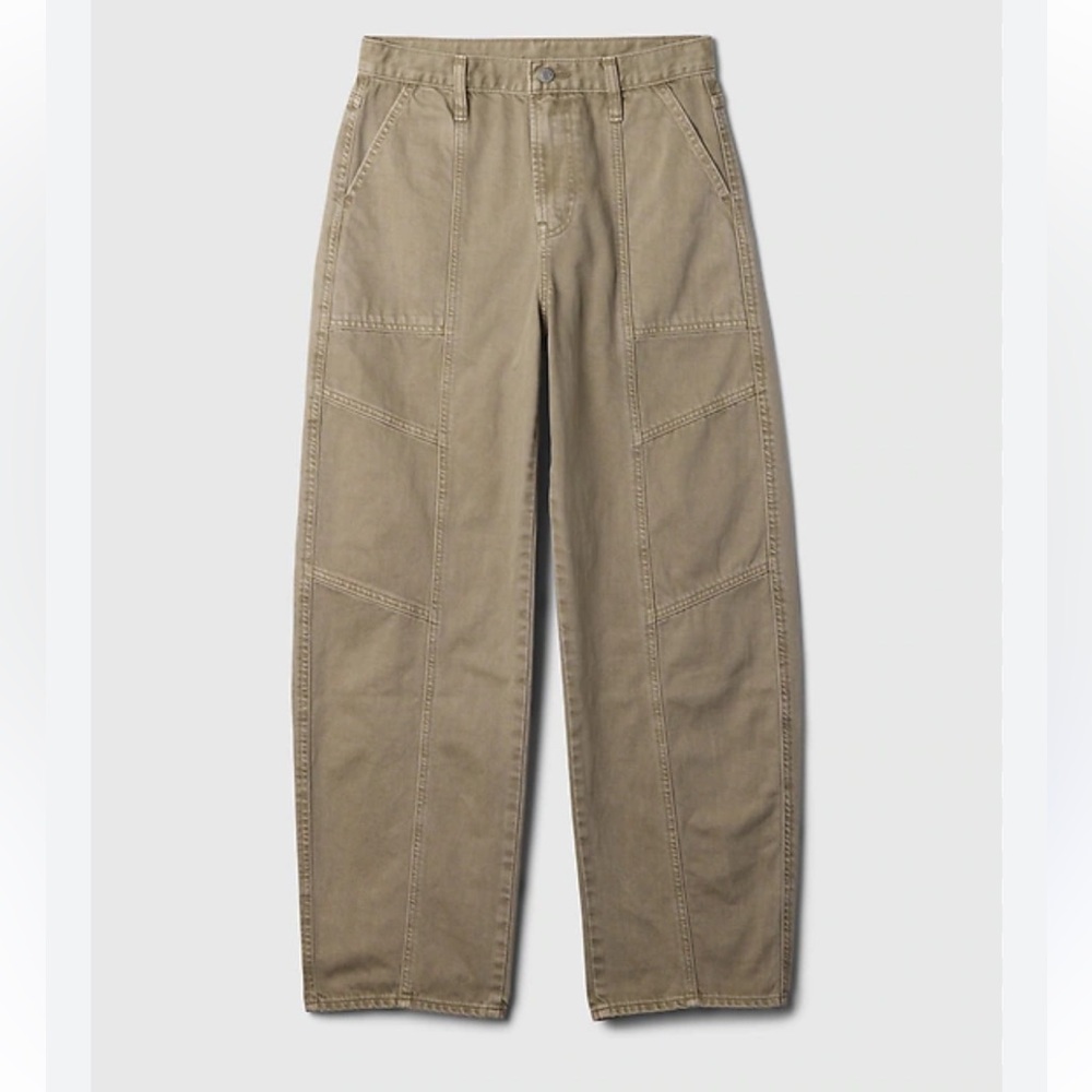 GAP High Rise Barrel Jeans